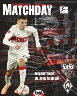 Liebe VfB-Fans, die Spieltage werden immer weniger und wir sind in der Lage wieder etwas Großes zu erreichen und zwar aus eigener Kraft. Um sich das Leben nicht selbst schwerer zu machen, sollte heute gegen Bremen ein Sieg her. Zuvor spielen die VfB-Frauen in Spitzenspiel gegen Meppen.