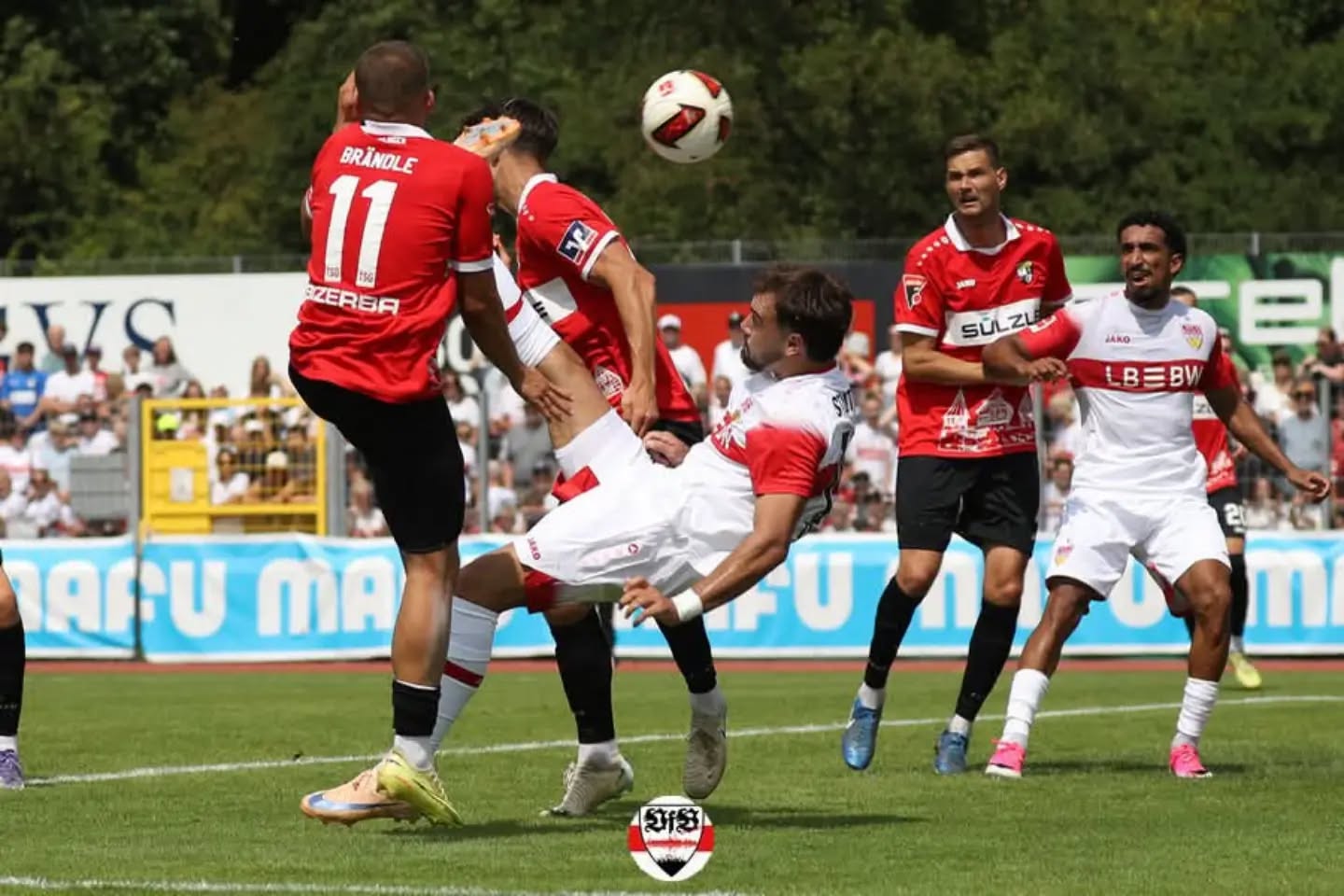 Zwei Doppeltorschützen, zwei Ausrufezeichen – ein Fallrückzieher, ein Schlenzer über den Keeper
Bericht und Bildergalerie 📷➡ VfB-exklusiv.de (Link in der Story)