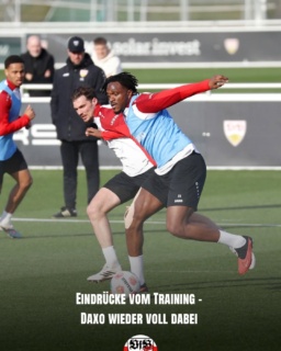 Ein paar Eindrücke vom öffentlichen Training.