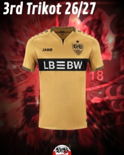 Der VfB präsentiert sein Ausweichtrikot für die kommende Saison gemeinsam mit einem neuen passenden Torwarttrikot (schwarz zweite Seite). 

Was sagt ihr dazu? Wie gefällt es euch?