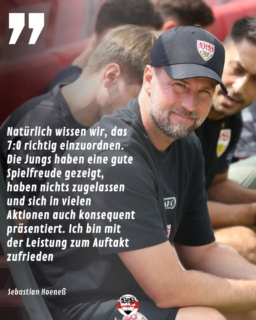 Sebastian Hoeneß, Grischa Prömel und Maxi Mittelstädt zum ersten Test der Saison.