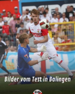 Eindrücke vom ersten Test gegen Balingen