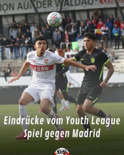 Die Bilder vom Youth League Spiel der VfB U19 gegen Atletico Madrid