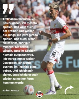 Atakan Karazor äußert sich zu seiner aktuellen Situation, nicht mehr so häufig in der Startelf zu stehen. (Sport de)