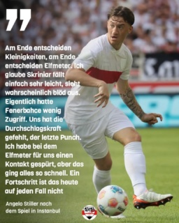 Angelo Stiller nach dem Spiel bei RTL+