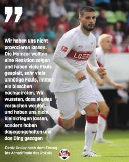 Deniz Undav nach dem Pokalspiel in Mainz (StN)