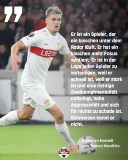 Sebastian Hoeneß spricht über Ramon Hendriks