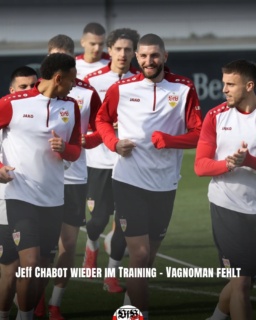Jeff Chabot und Joshua Vagnoman fielen am Sonntag verletzungsbedingt aus. Chabot ist am Dienstagnachmittag wieder im Teamtraining. Vagnoman fehlt noch.