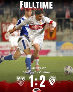 Die U21 unterliegt nach Führung gegen Cottbus mit 1:2