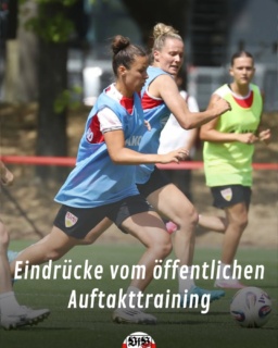 Bilder vom Auftakttraining der VfB-Frauen