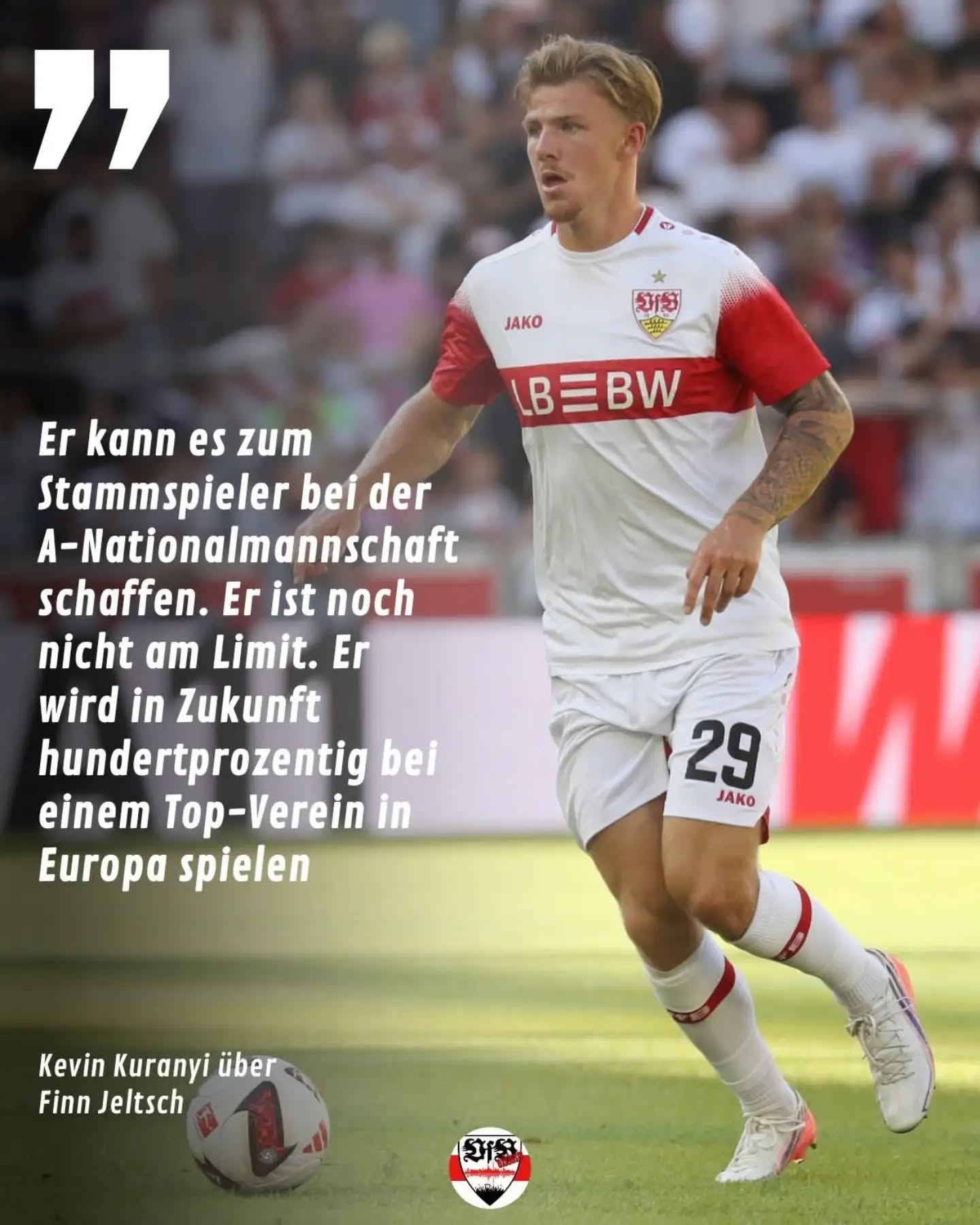 Versteh nicht was Kevin Kuranyi meint. Macht Finn doch schon. (Sky)