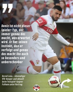 Bernd Leno (Keeper Fulham) spricht im Bild Interview über Deniz Undav. Hat er nicht ganz unrecht, oder was meint ihr?