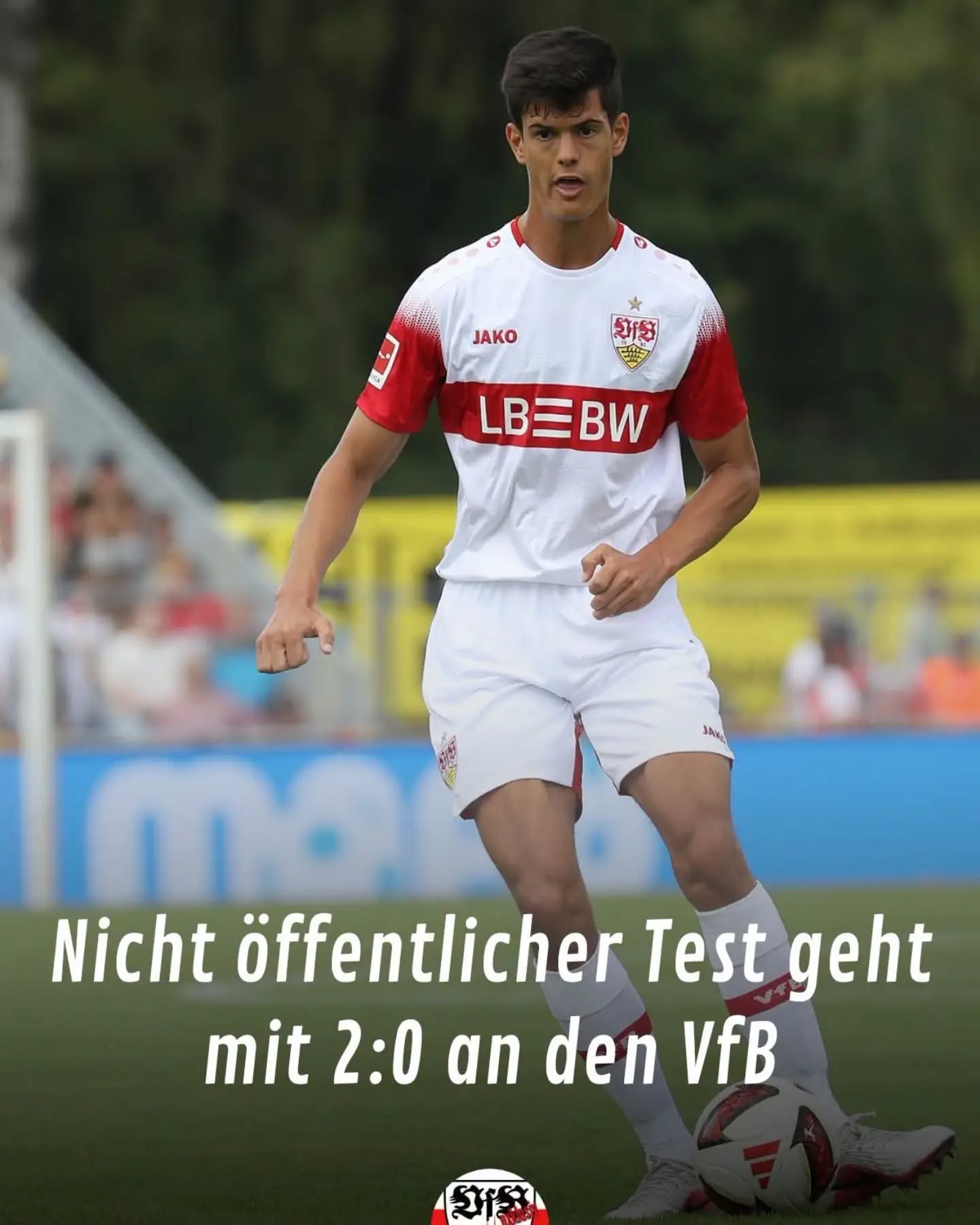Der VfB traf am Vormittag bereits in einem nicht öffentlichen Test auf Fulham. Stuttgart gewann 2:0. Pejcinovic und Chema trafen. Aufstellung: Funk – Al-Dakhil, Hendriks, Vagnoman, El Khannouss, Karazor, Pejčinović, Stergiou, Undav, Chema, Jovanović