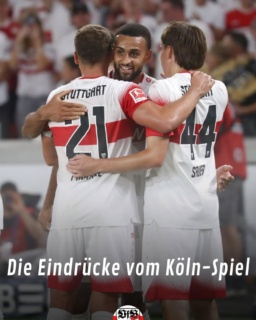 Stuttgart macht ein gutes Spiel gegen Köln und holt verdient drei Punkte. Die Saison hat begonnen.