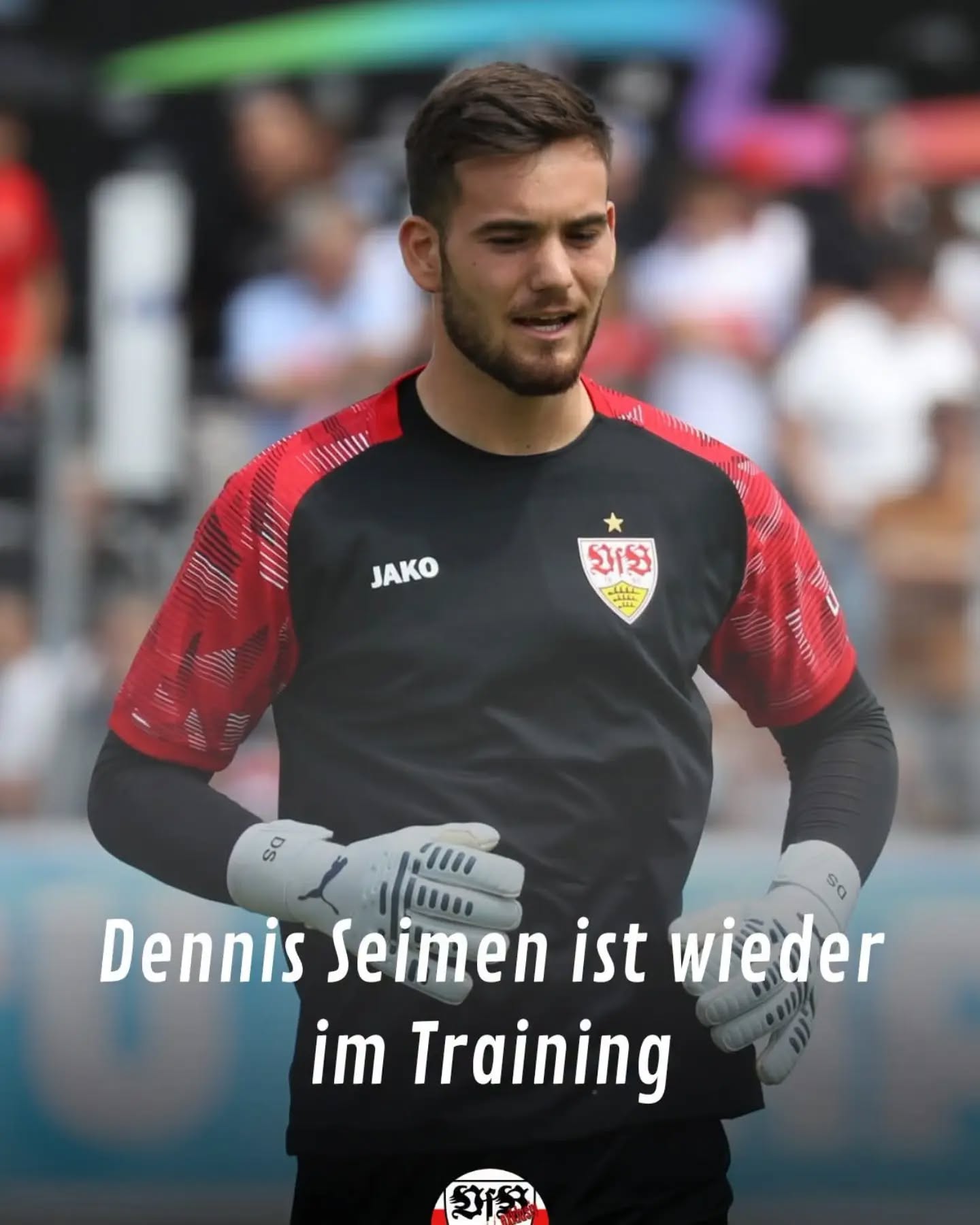Nach seiner Muskelverletzung ist Dennis Seimen wieder ins Training eingestiegen. Der Plan war, nach der Länderspielpause wieder in den Spielbetrieb zu wechseln. Angelo Stiller trainiert nach seiner Knieprellung individuell.