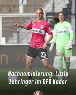Christian Wück hat aufgrund von Verletzungen und Ausfällen, Luzie Zähringer für die kommenden Testspiele nachnominiert.