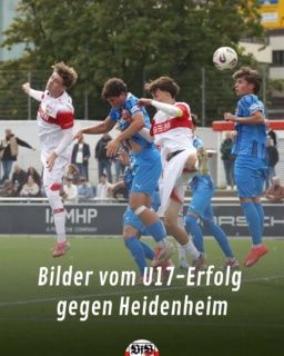 Eindrücke vom 1:0 der U17 gegen Heidenheim
