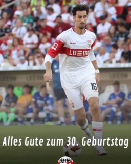 Atakan Karazor feiert einen runden Geburtstag. Alles Gute zum 30. Ata