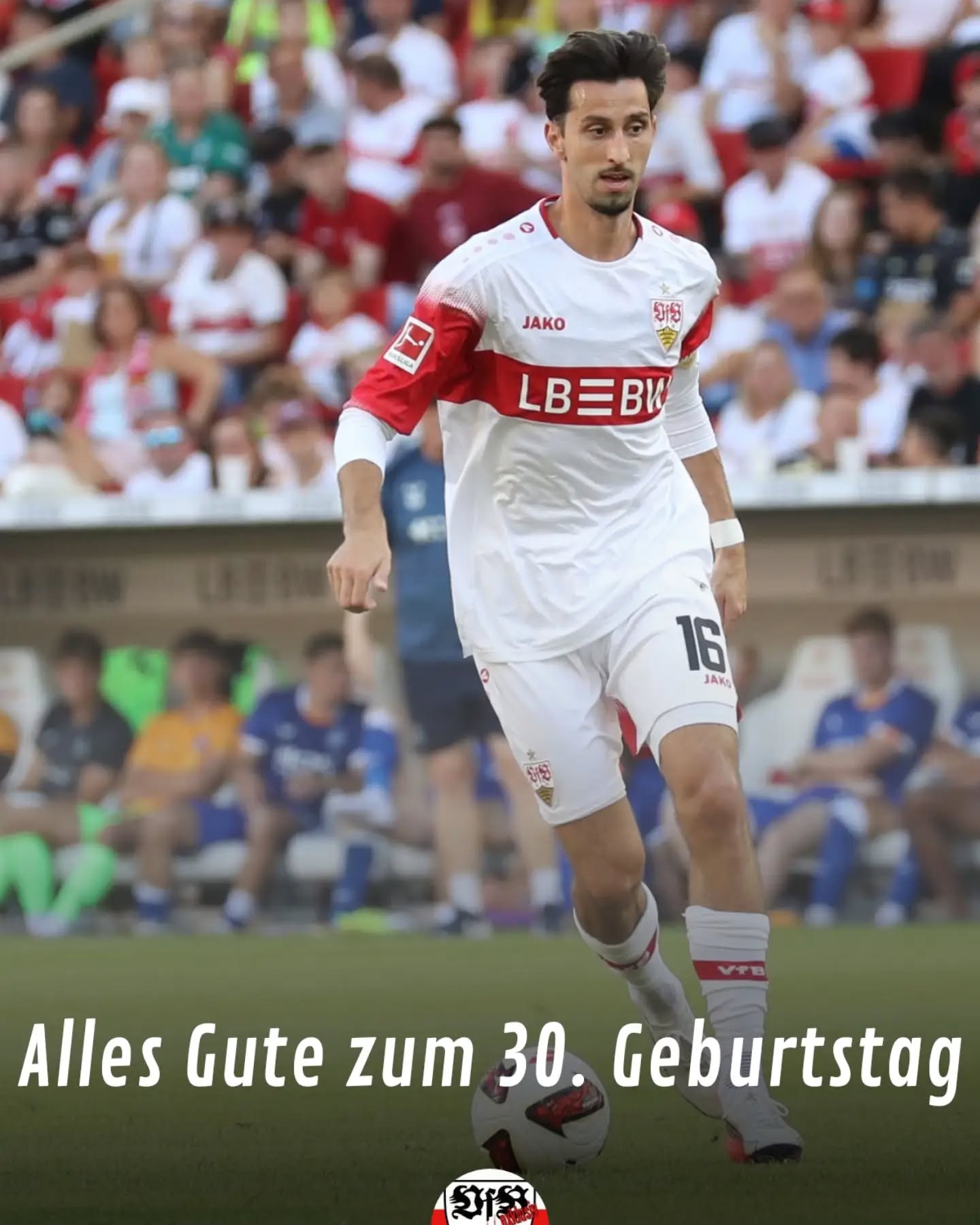 Atakan Karazor feiert einen runden Geburtstag. Alles Gute zum 30. Ata